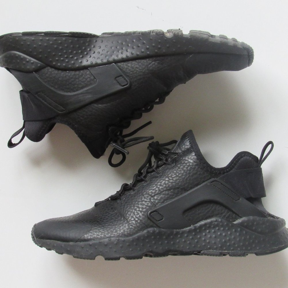 Nike Air Huarache Ultra Athletic Shoes Black US 8